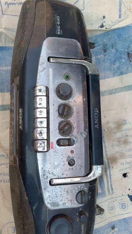 radio+tape recorder 2pcs old is gold 4