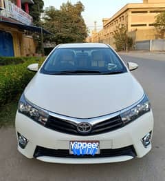 Toyota Corolla XLi con GLi 2015 registered