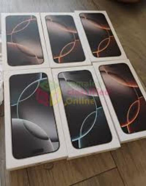 Iphone 16 Pro Max JV Desert 256GB Box Packed 2