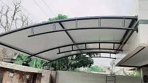 Fiber shade /Parking Shade/ Tensile shade /Car porch/ Fiber Shed