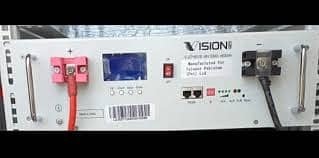 48v 100Ah electronic box pack 5 years warranty vision lithuim battery 6