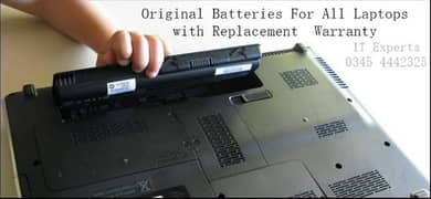 Original Laptop Battery Dell HP Lenovo Apple Macbook Asus Acer Toshib