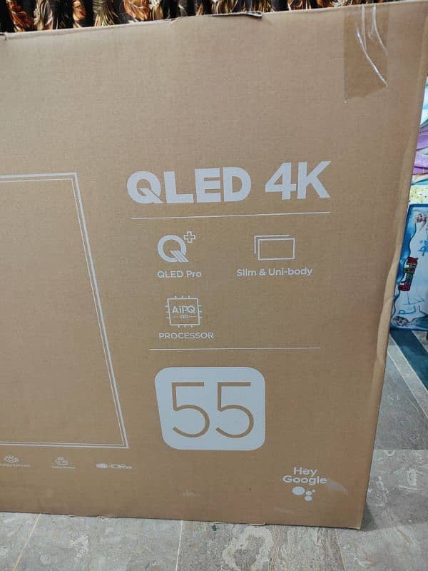 TCL 55 INCH SMART & 4K QLED TV Model 55C655 10