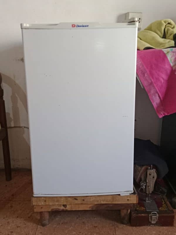 small Dawlance fridge with mini built in freezer good quality 0