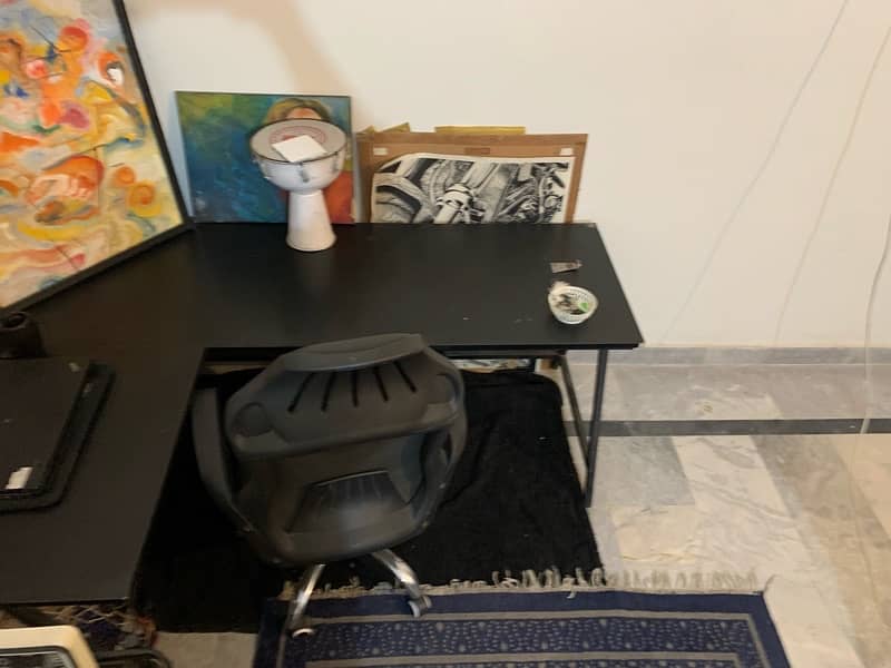 gaming computer table, L shaped  computer office Table 2