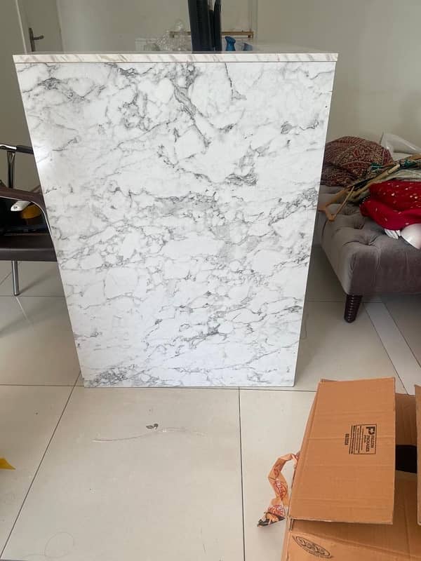 counter marble table/office table/Office Cabinets 3