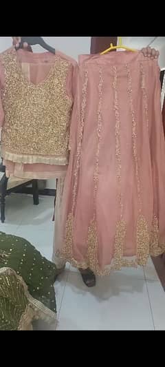 bridle dress weeding dress bharat lhenga walima maxi for sale