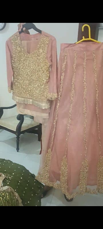 bridle dress weeding dress bharat lhenga walima maxi for sale 1