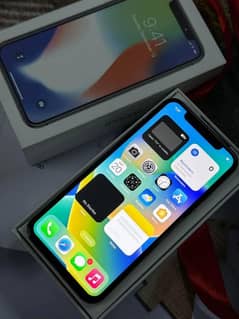 iphone x with complete box 0340=69=50=368 whatsapp number