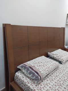 Double bed with Mattress