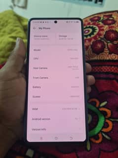 TECNO CAMON 20.8+5. RAM  256 GB MEMORY exchange possible