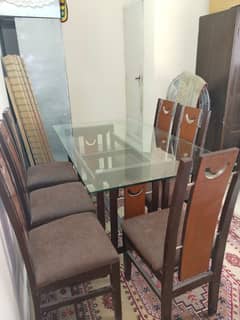 Dining table of 6