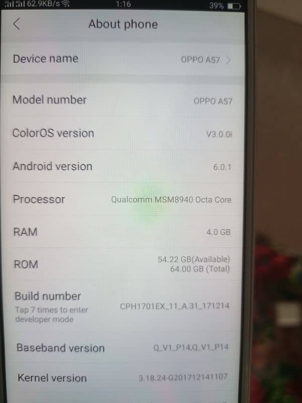 oppo mobile   just like new *no open no repair* 2