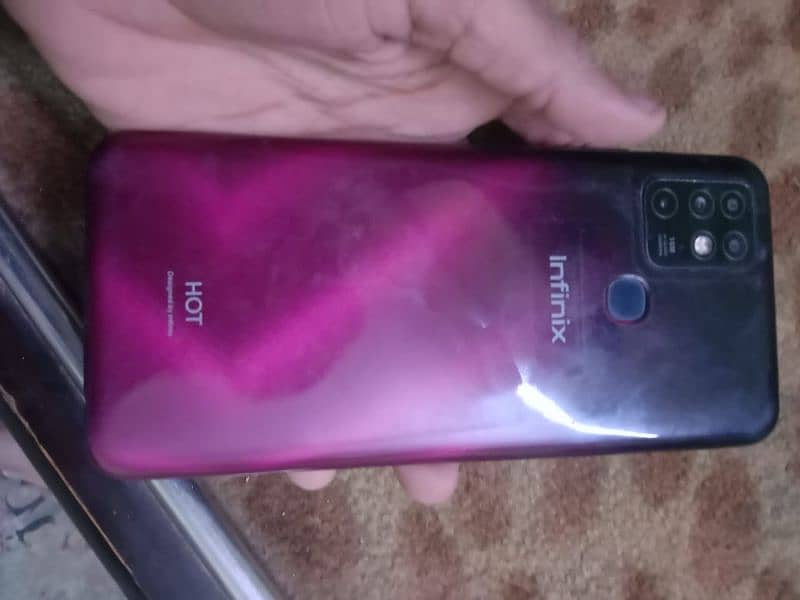 Infinix hot 10 all okay 4/64 no gaming phone any fault only mobile 0