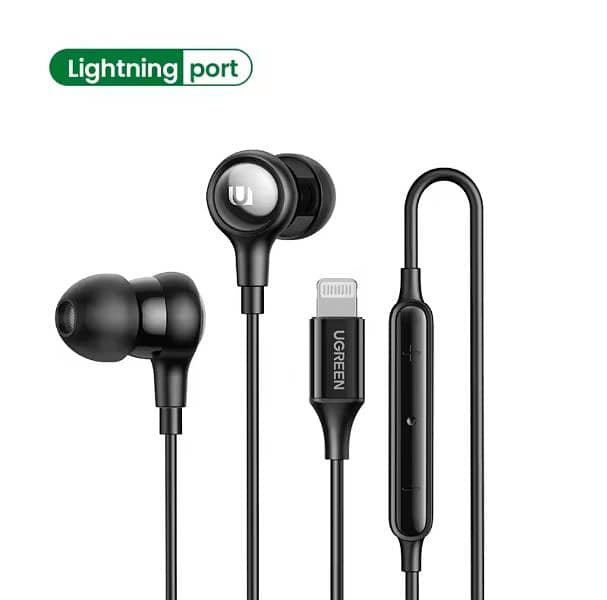 Ugreen lightning Earphone - MFi CERTIFIED 0