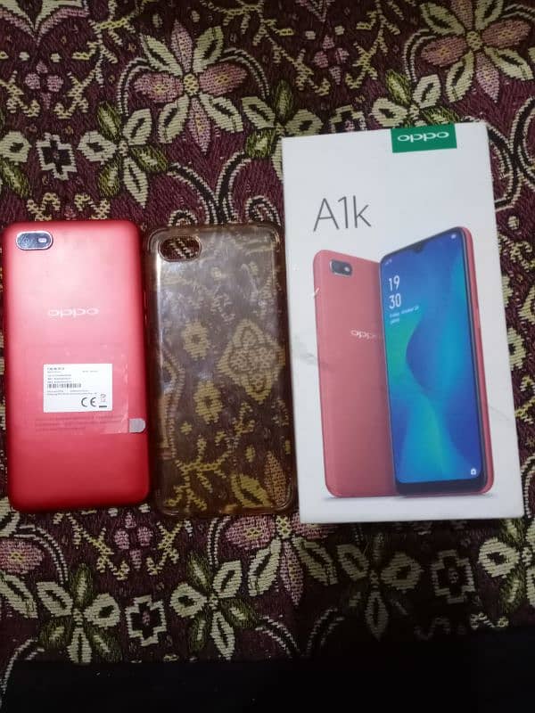 Oppo A1K With Complete Box and Charger Condition 10/10 0