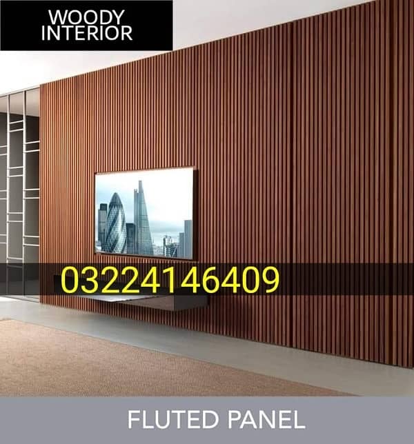 Fluted Wall panels, Wallpaper, Mural wall pictures, Window blinds . 0