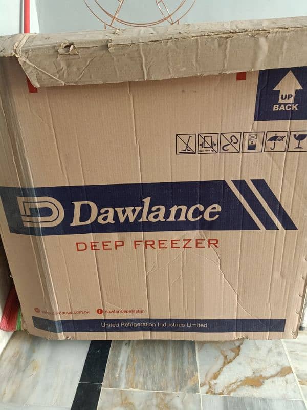 Dawlance deep freezer 8