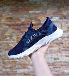 Men sports casual sneakers-jF022,blue