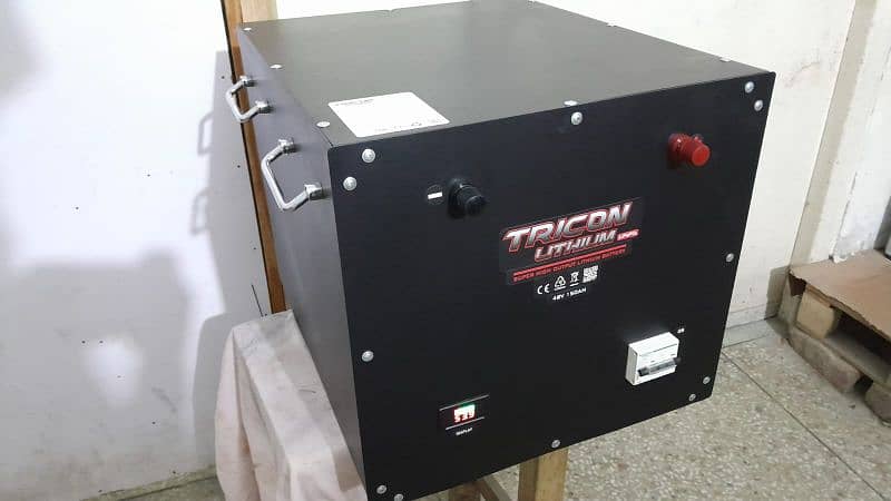 Tricon Lithium batteries available 48v-150Ah 1