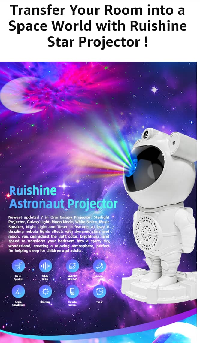 Musical Toys /unique and desent gift, this Astronaut musical light 1