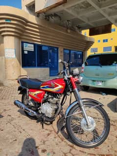 Honda 125 red colour for sale