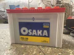 Osaka 12v pro100 11 plate New battery with warranty 4months