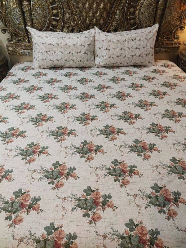 Pure Cotton Printed Bedsheets 1