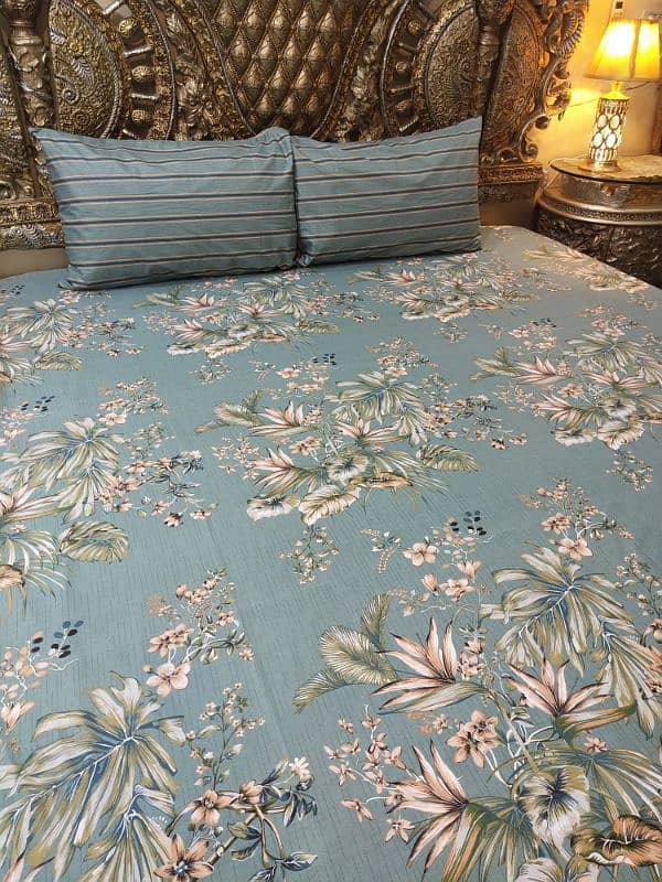 Pure Cotton Printed Bedsheets 3