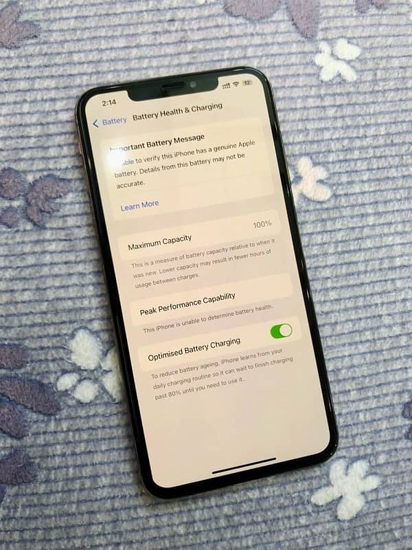 Iphone XS Max 256GB PTA Approved 7