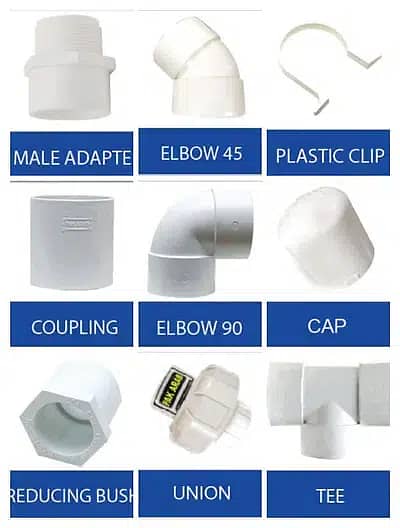 HDPE, UPVC, CPVC, PPRC Pipes and Fittings 2