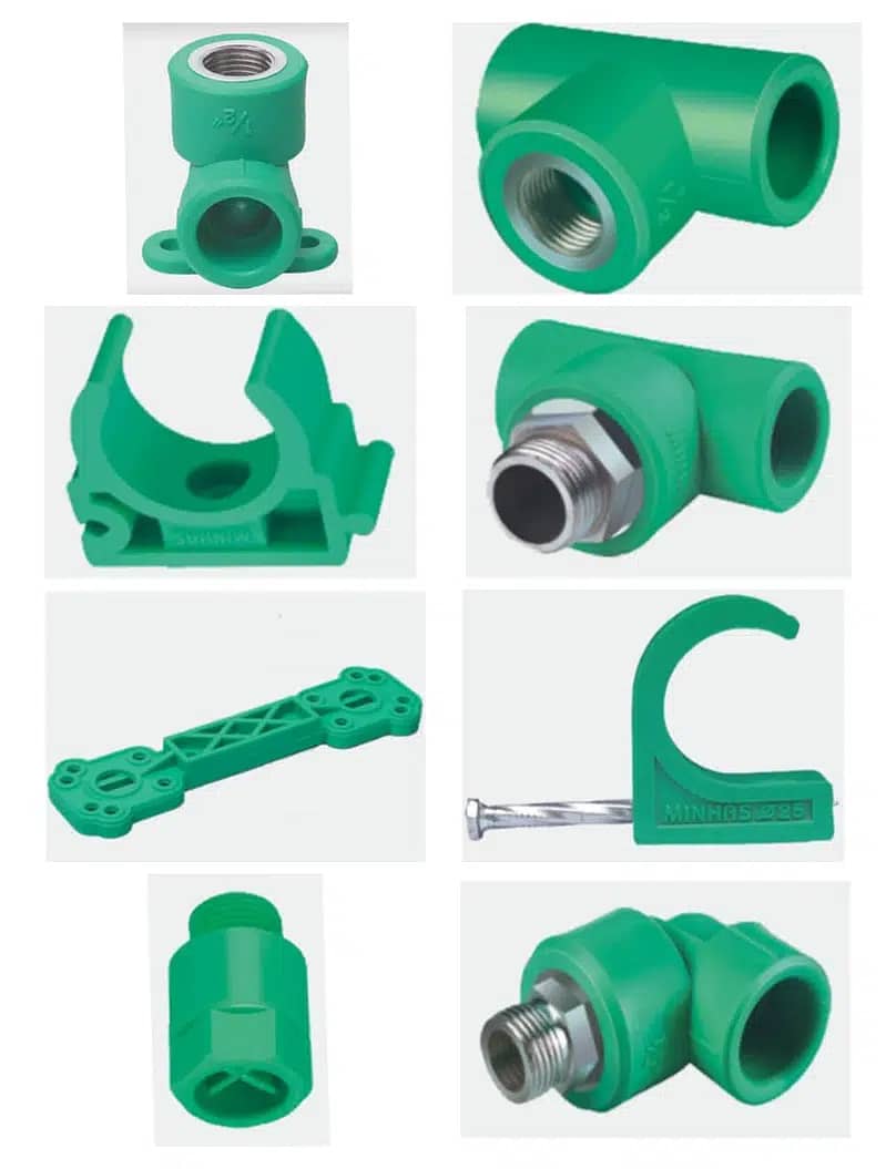 HDPE, UPVC, CPVC, PPRC Pipes and Fittings 16