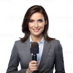 Female host and presenter