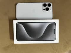 iPhone 15 pro max non pta factory unlock white titanium