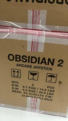 Qanba obsidian 2 (Pin Packed) Arcade Stick