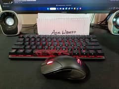 HyperX Alloy Origins 60 Keyboard+ HyperX Pulsefire Dart Wireless Mouse