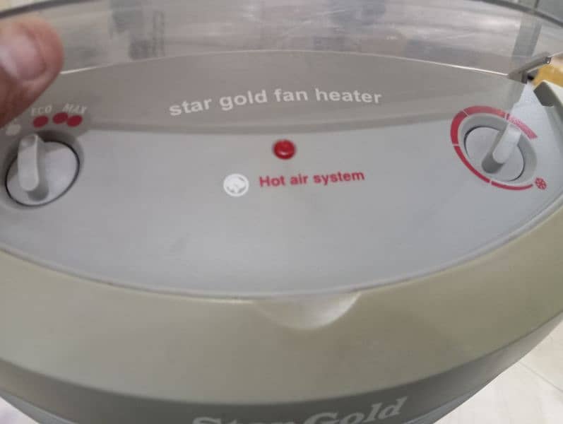 Star gold fan heater 1