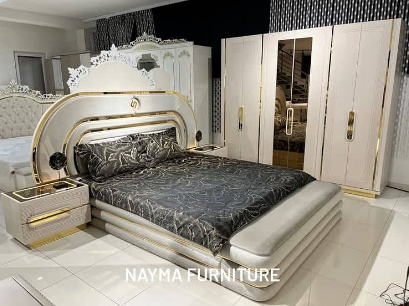 Bed set with dressing table' 0