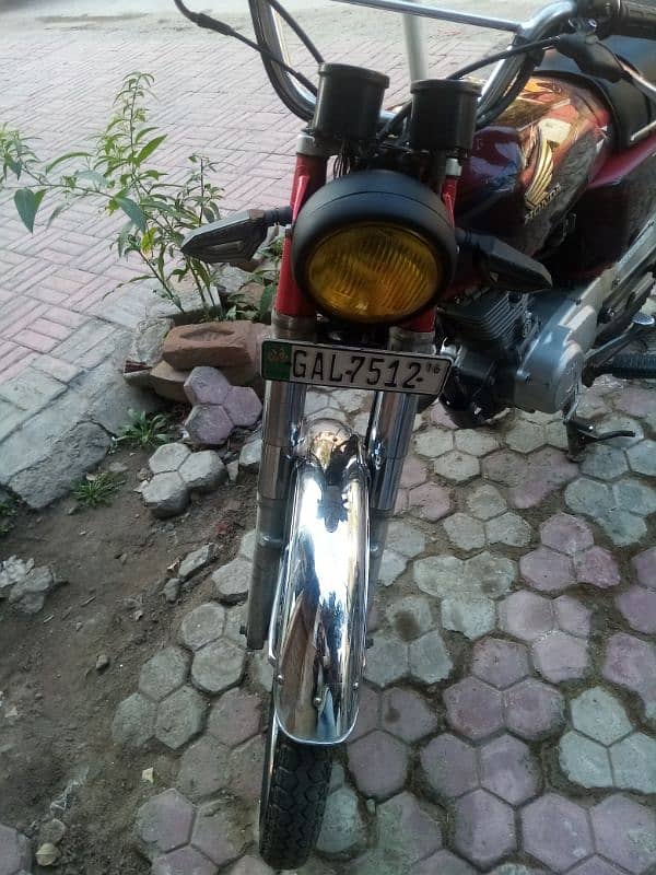 Honda CG 125 model 2016 7