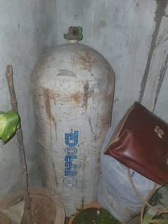 cylinder with gas kit and stand