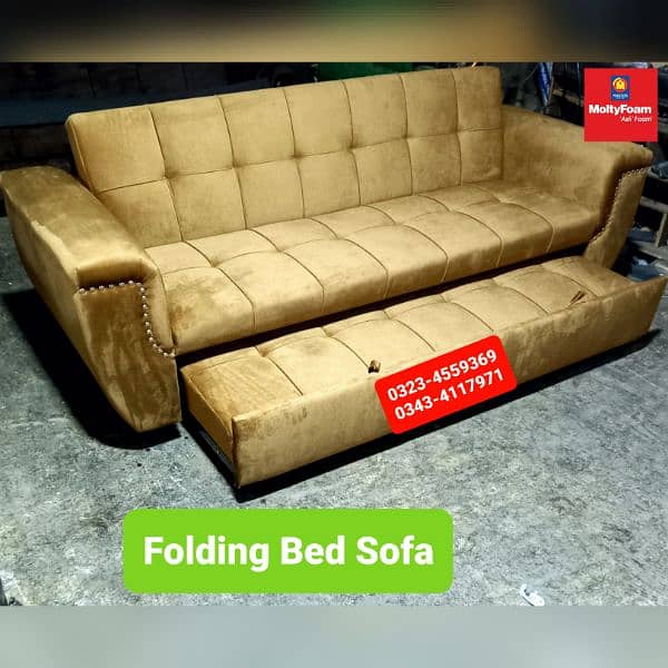 Sofa cum bed Molty double bed folding bed / dining table / sofacumbed 5