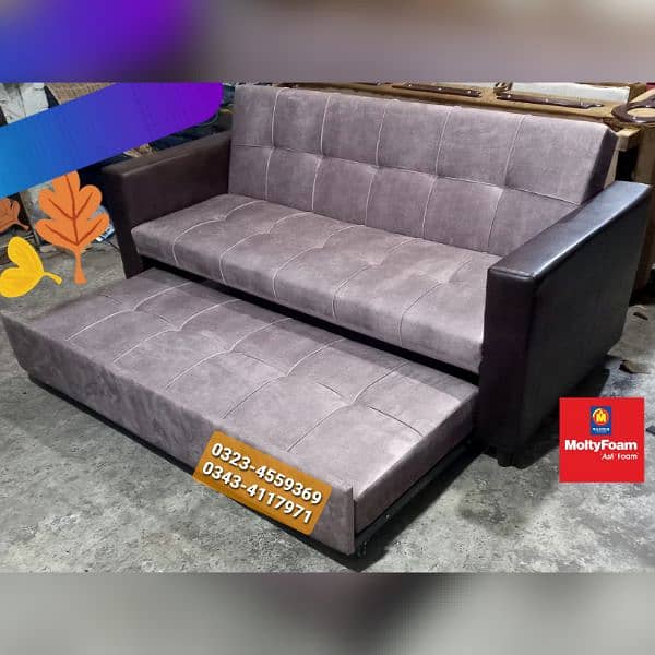 Sofa cum bed Molty double bed folding bed / dining table / sofacumbed 12