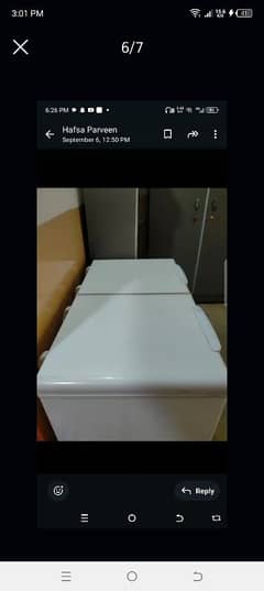 haier deep freezer bht km used