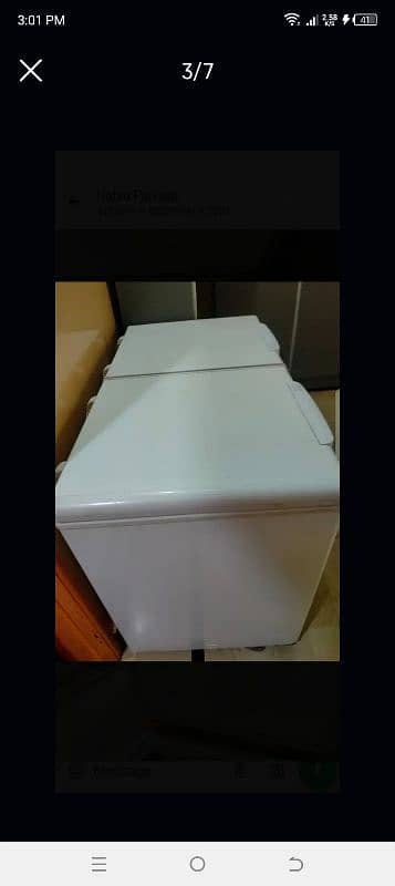 haier deep freezer bht km used 2