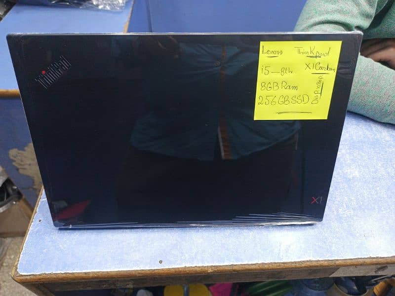 Lenovo X1 Carbon Core i5 8th Gen 8GB Ram 256GB NVME with FHD IPS Disp. 2