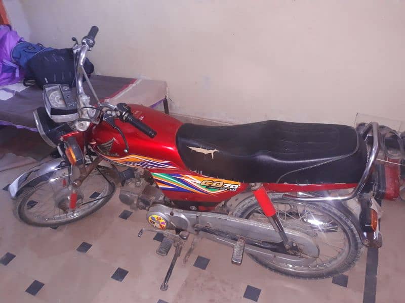 honda cd70 2020 model bike bilkul ok hai WhatsApp 03262306985 2