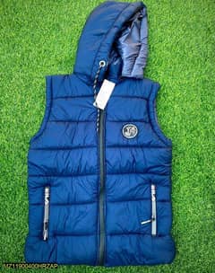 Mens sleeveless puffer jacket