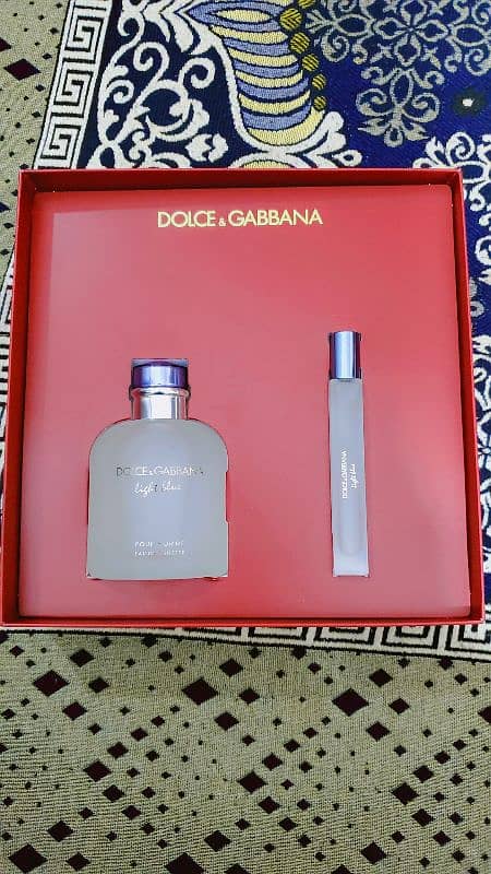 Dolce & Gabbana Mens Perfume Set Light Blue (Original Perfume) 2