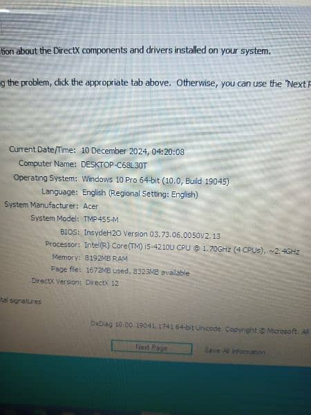 Acer Core i5 4th Generation Laptop 9