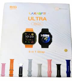 Smart Watch LAXASFIT Ultra 49mm 8in1 Strap